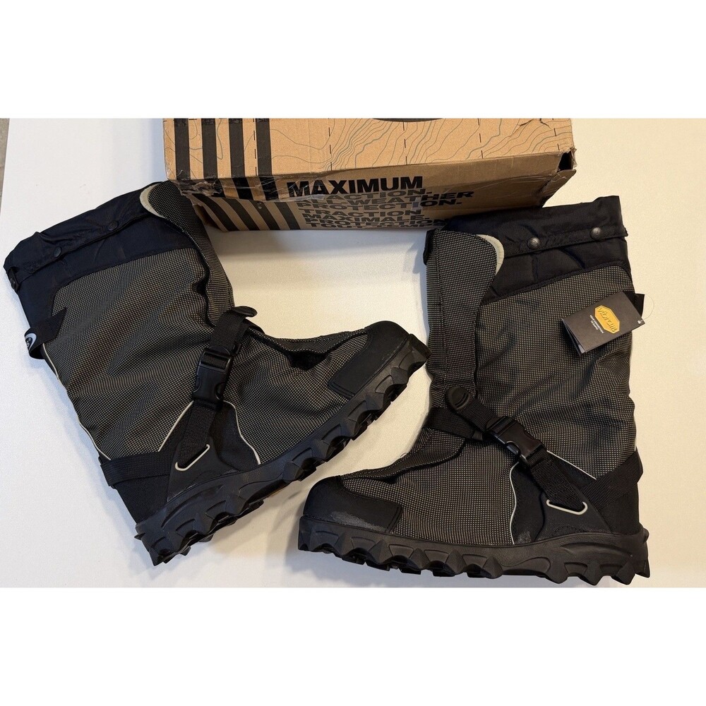 New NEOS 15" Navigator 5 Expandable Waterproof Overshoes, Gray 2XL (Men 13.5-15)